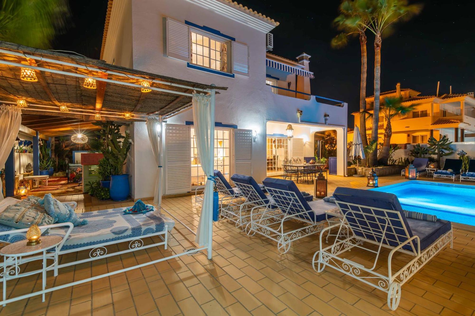 Villa Oasis Gale - Luxury Villa With Private Pool, Ac, Free Wifi, 5 Min From The Beach Albufeira Zewnętrze zdjęcie