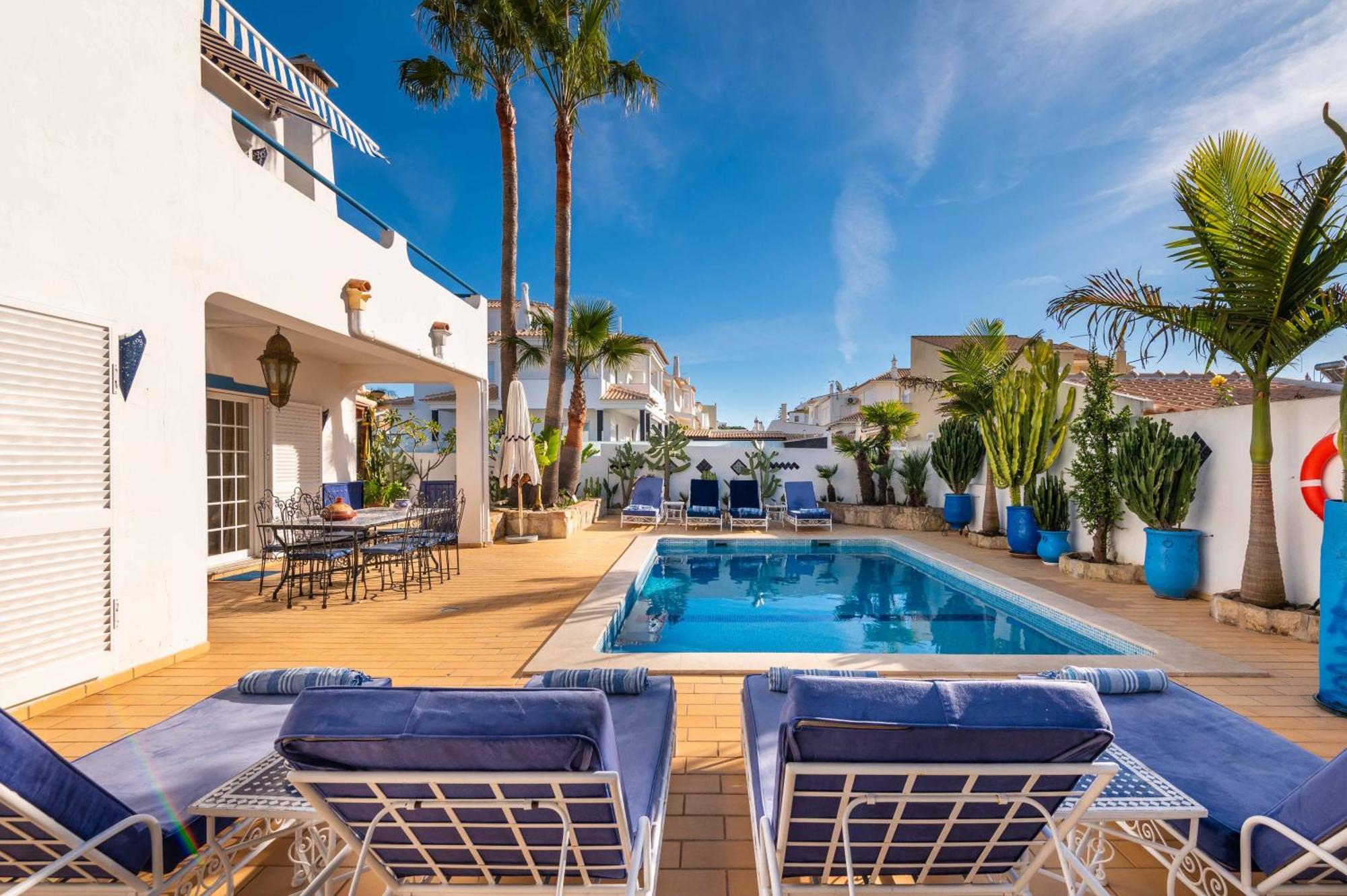 Villa Oasis Gale - Luxury Villa With Private Pool, Ac, Free Wifi, 5 Min From The Beach Albufeira Zewnętrze zdjęcie